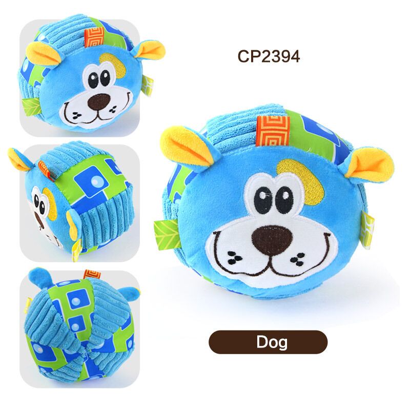 Cute-Animals Baby Soft Plush Rattles Ball 0-12 Months Infant Cloth Bed Bell Stuffed Rattle Toys Sound Body Building for Newborn