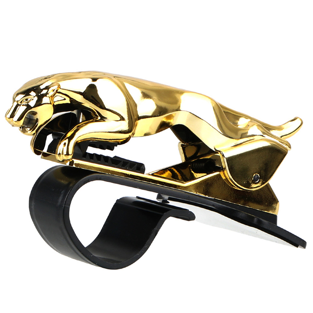 Car Phone Holder Leopard Design Cellphone GPS Stand 360 Degree Mount Adjustable Clip Holder Accessories Support
