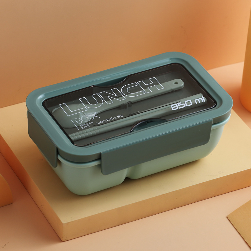 Lunch Box Student Office Worker Microwave Oven Heating Separated Travel Food Box Kitchen Dining Room Appliances