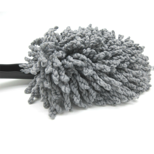 Mini Car Wax Brush Dusting Tool Multi-functional Duster Long Hand Nanometter Cotton Wax Duster