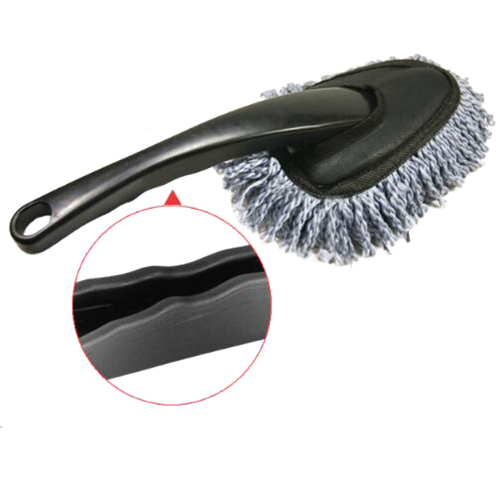 Mini Car Wax Brush Dusting Tool Multi-functional Duster Long Hand Nanometter Cotton Wax Duster