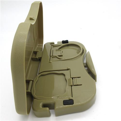 Fashion Army Green Car Table Stand Interior Organizer Muti-functional Folding Car Drinks Holders