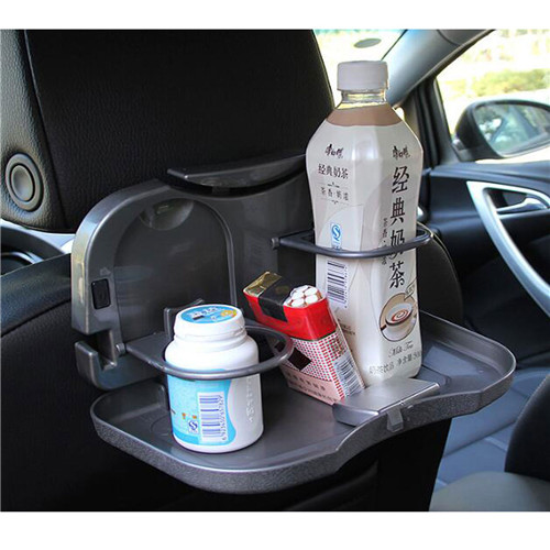 Folding Car Drinks Holders Car Back Seat Drinks Food Cup Tray Car Restaurant Table Car Accessories