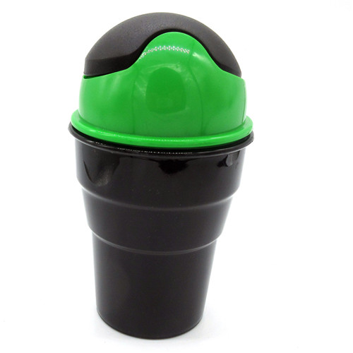 Trash Rubbish Bin Can Garbage Dust Case Storage Holder Mini Office Home Auto Vehicle Car Accessories