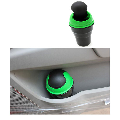 Trash Rubbish Bin Can Garbage Dust Case Storage Holder Mini Office Home Auto Vehicle Car Accessories