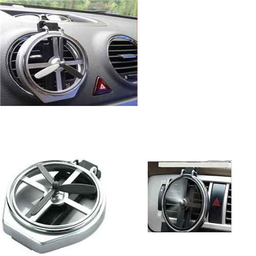 Car Holder Car Air Outlet Air Vent Mount Drink Rack Mount Folding Cup Holder Stand with Mini Fan