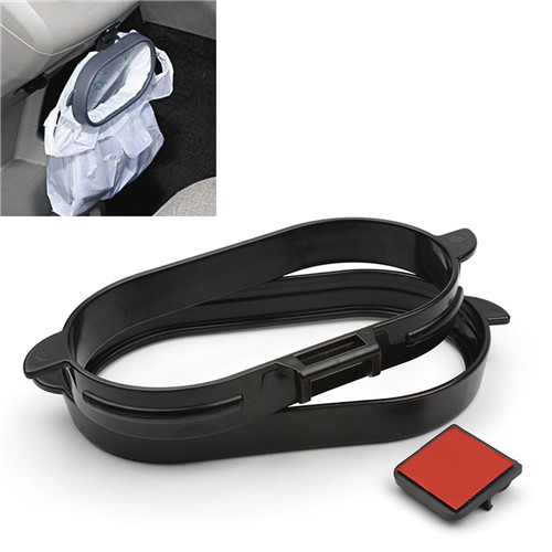 Car Styling Car Plastic Trash Bag Frame Vehicle Frame Hanger Trash Bag Rack Garbage Bag Holder Clip