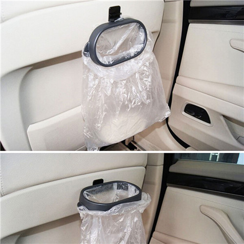 Car Styling Car Plastic Trash Bag Frame Vehicle Frame Hanger Trash Bag Rack Garbage Bag Holder Clip