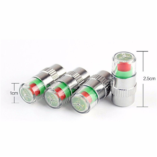 Car Tire Pressure Gauge Air Pressure Gauge Tire Pressure Monitoring Warning Valve Cap