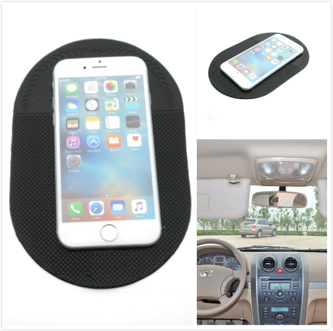 Non-toxic Mat GPS Phone Holder Anti-Slip Car Dashboard Sticky Pad Auto Interior Styling