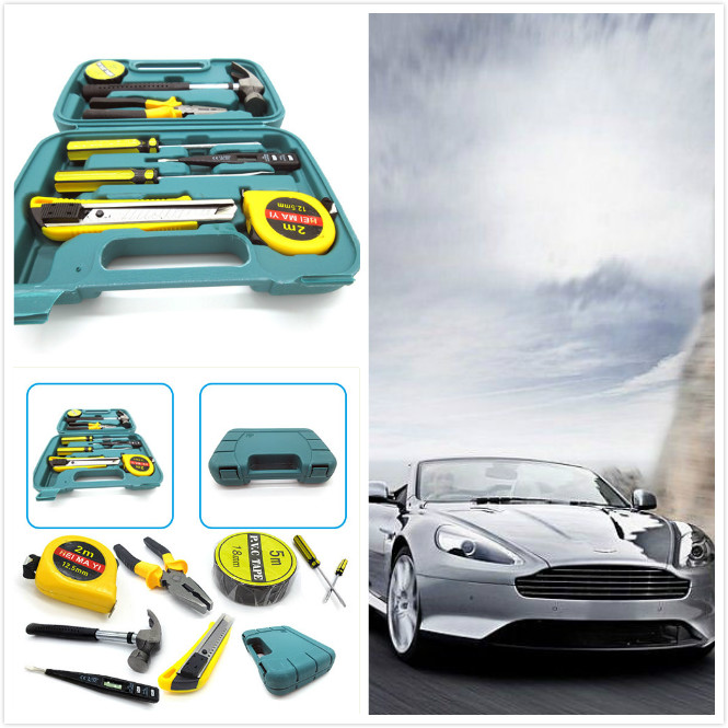 9 PCS/Set Auto Car Repair Tool Set Combination Hand Emergency Tool Kit Different Repair Tool