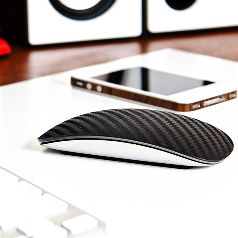 Black 3D Carbon Fiber Vinyl Car DIY Wrap Sheet Roll Film Sticker Decal