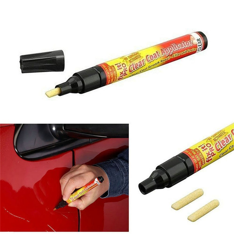 Clear Car Coat Scratch Cover Remove Repair Painting Pen Clear Coat Applicator for All Cars