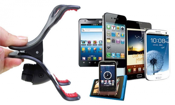 Universal 360° Rotating Car Windshield Mount Holder Stand Bracket for Cell Phone