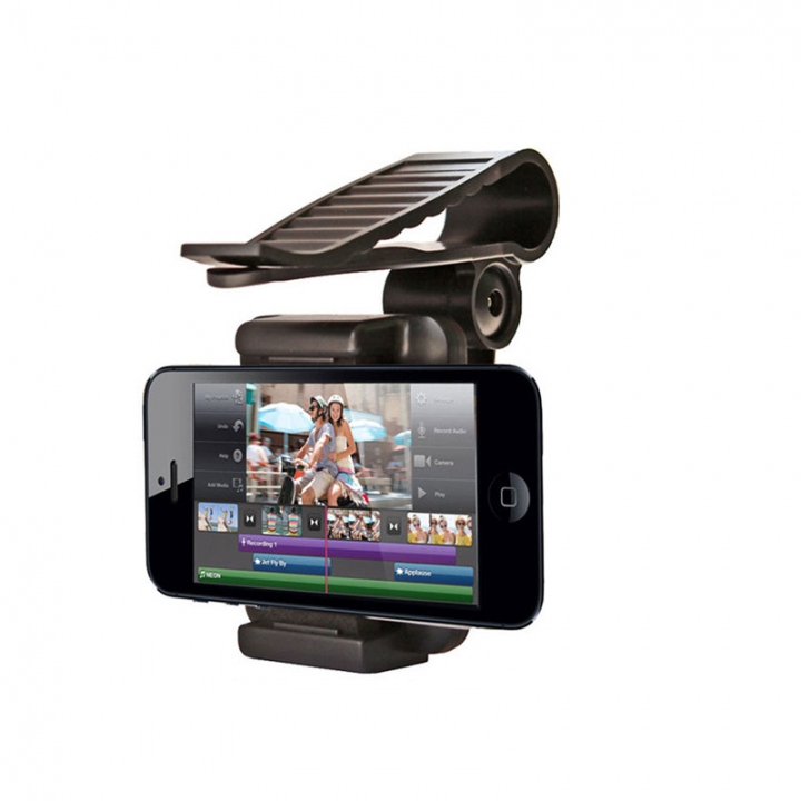 360° Rotation Wide Clamp Universal Car Holder for Cell Phones and Mini Tablets