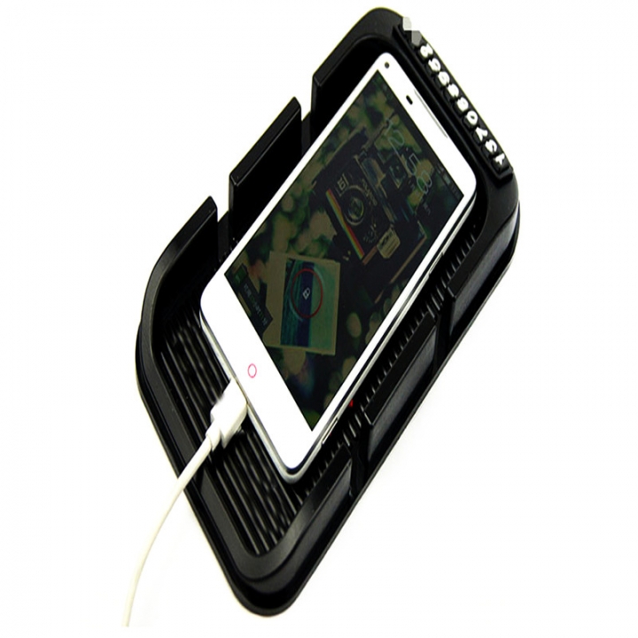 Universal PVC Rubber Digital Double Card Mat for Smartphones