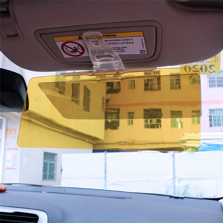 Car Sun Visor  Day Night Vision Sun Anti-UV Block Visor Anti-Dazzle Sunshade Car Driving Mirror
