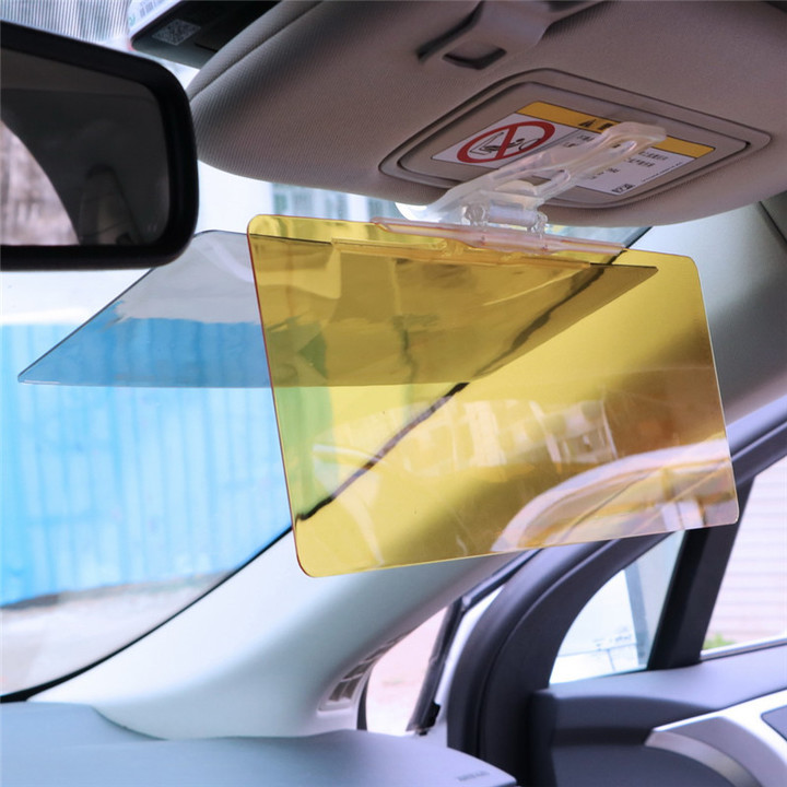 Car Sun Visor  Day Night Vision Sun Anti-UV Block Visor Anti-Dazzle Sunshade Car Driving Mirror