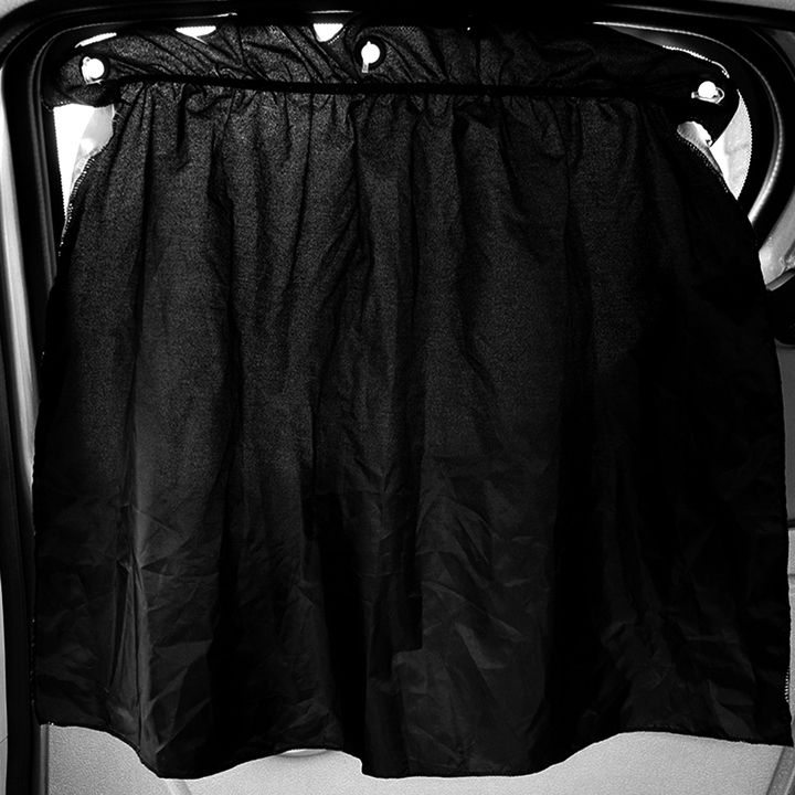 4 Pieces/Lot Rear Side Window Curtain Car Sun Block Curtains Car Blackout Shades
