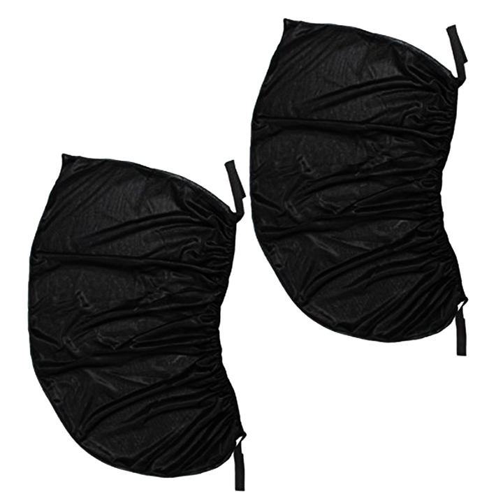 2PCS Car Window Cover Sunshade Curtain UV Protection Shield Sun Shade Mesh
