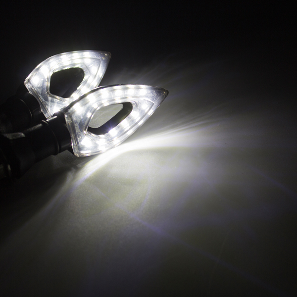 1Pair Universal 12V 12 LED Motorcycle Turn Signal Indicators Lights/lamp Motorcycle Lights