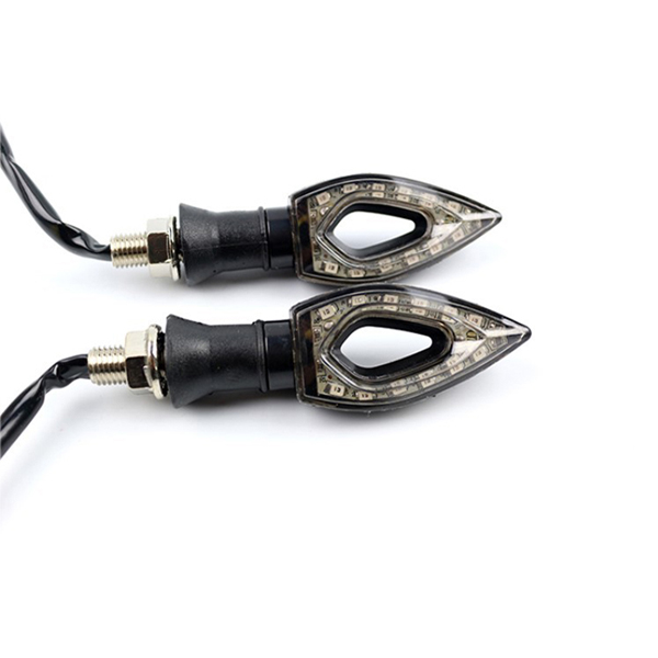 1Pair Universal 12V 12 LED Motorcycle Turn Signal Indicators Lights/lamp Motorcycle Lights