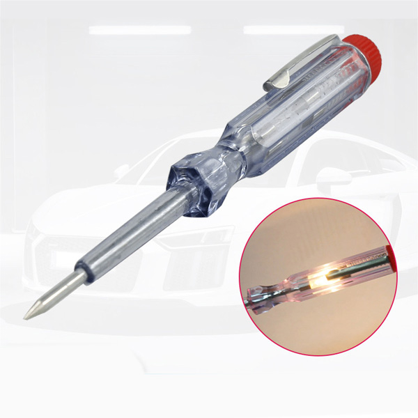 Car System Circuit Tester 6/12/24V Long Probe Continuity Test Replaceable Car Tool