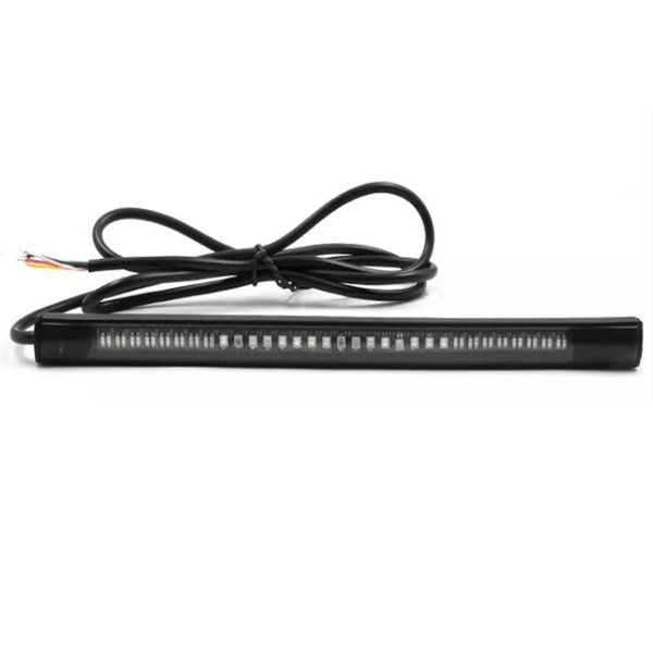Flexible 48 LED Motorcycle Light Bar Strip Tail Turn Signal Tail Rear Brake Stop Lamp Brake Light