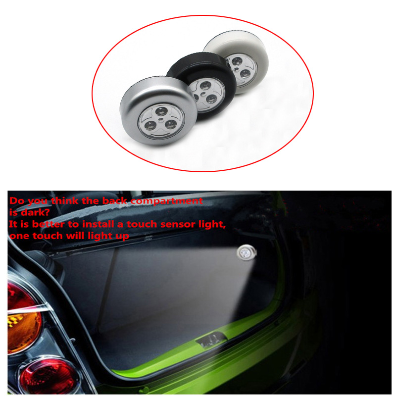 3LED Light Car Pat Light Rear Tail Light Camping Emergency Light