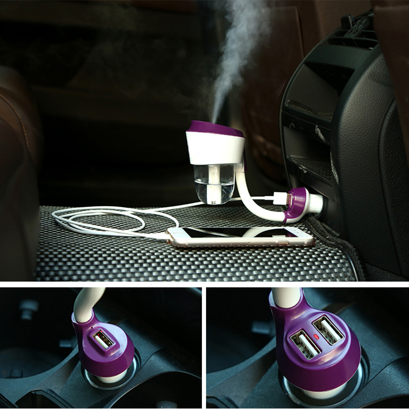 Car Humidifiers ii air freshener 12V Car charger High Quality Nebulizer Humidifier