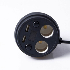 Car Socket Power Adapter 5V 3.1A Double USB Car Charger Cigarette Lighter Adapter Charger