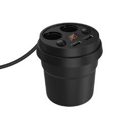 Car Socket Power Adapter 5V 3.1A Double USB Car Charger Cigarette Lighter Adapter Charger
