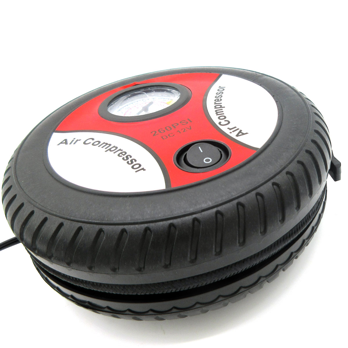 Mini Car Pneumatic Tyre Air Compressor Auto Inflatable Pumps