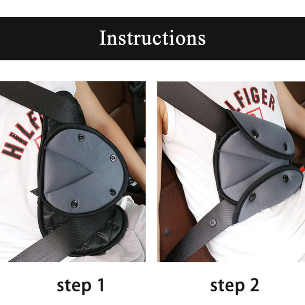 New Adjustment Child Seat Belt  Holder Car Baby Kid Shoulder Cover Seat Belt