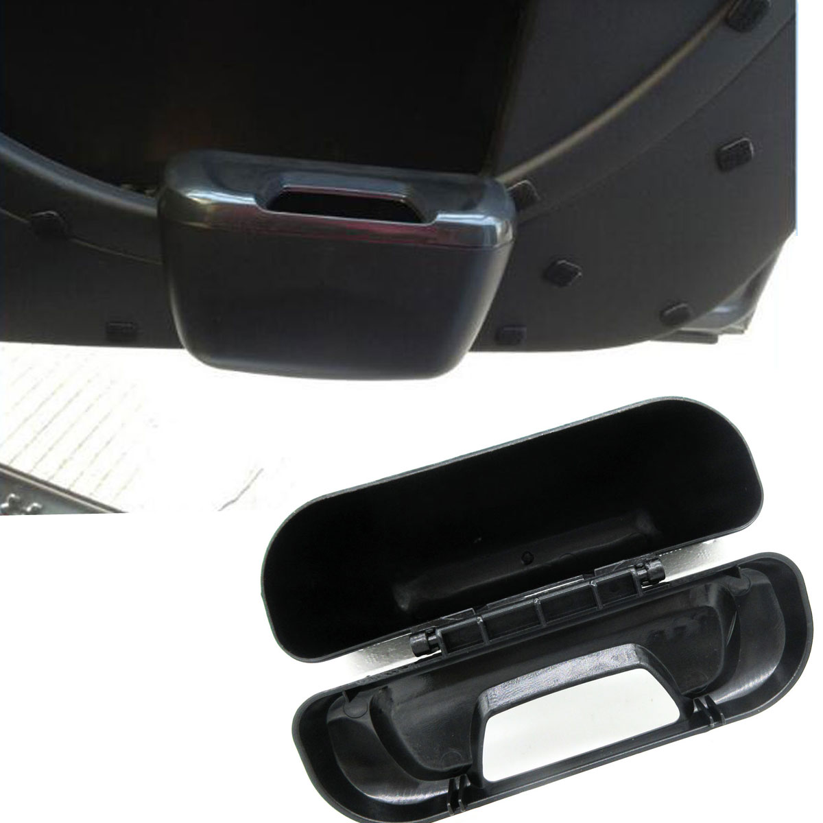 Car Side Door Trash Bin Auto Trash Garbage Storage Box Automotive Interior Supplies