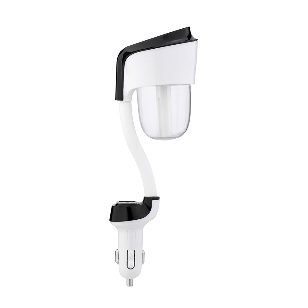 2 in 1 Dual USB Car Air Freshener Humidifier Aromatherapy Essential Oil Diffuser