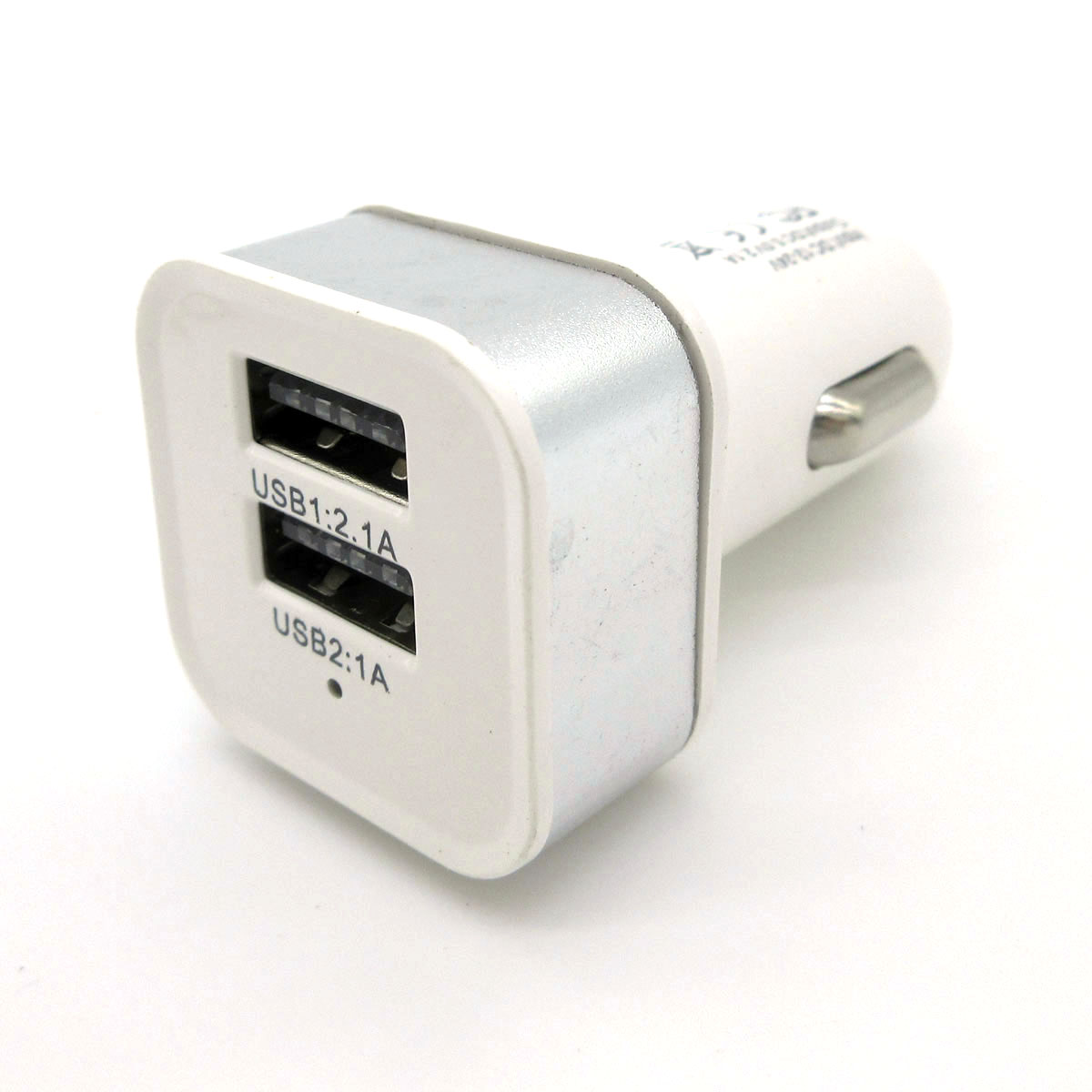 Universal Car Auto USB Dual 2-Usb Two Port Cell phone Car charging Adapter