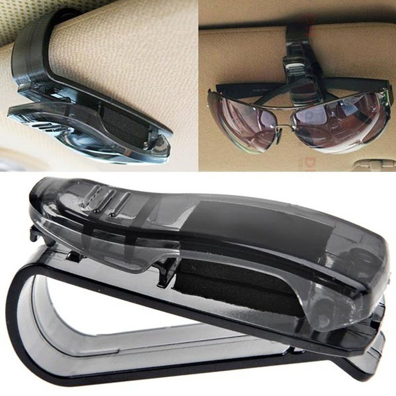 Auto Vehicle Visor Portable Sunglass Eye Glasses Holderaments Car Glasses Clip Card Holder Clips