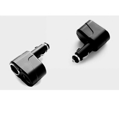 Car 12V Dual Car Cigar Lighter Charger Socket Splitter Car Cigar Lighter Adapter Double Slots