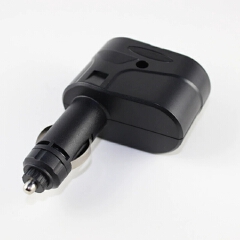 Car 12V Dual Car Cigar Lighter Charger Socket Splitter Car Cigar Lighter Adapter Double Slots