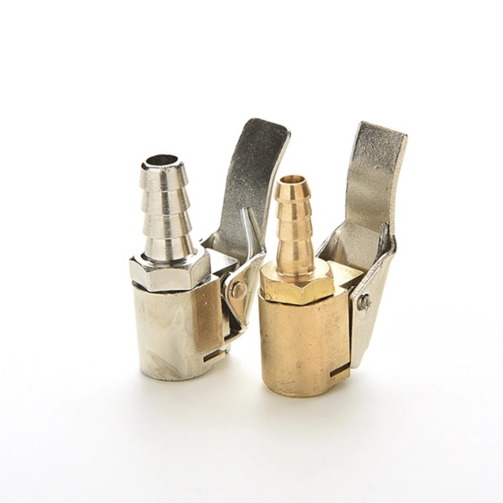 New 6MM Tire  Pure Copper Inflatable Chuck Pneumatic Connector Pump Adapter