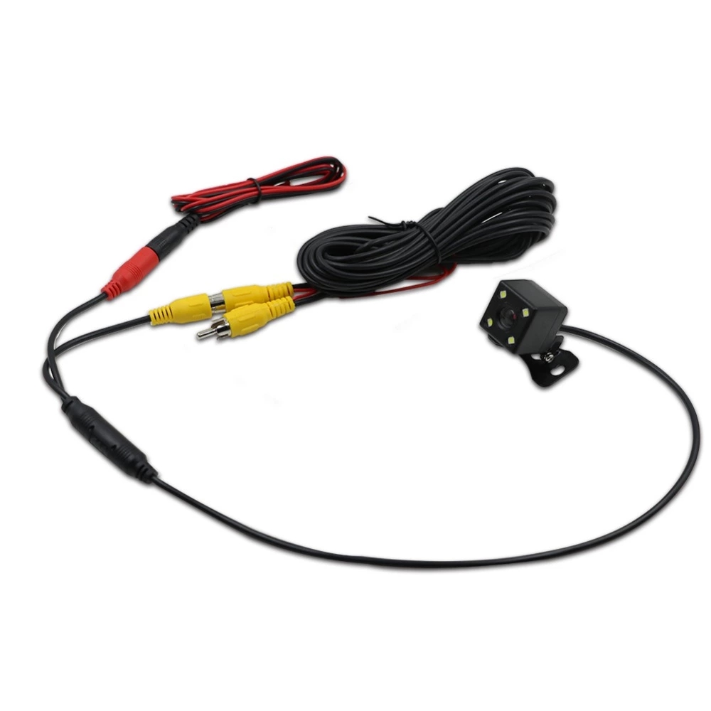 Car rearview camera rear view video vehicle camera Backup Reverse Camera 4 LED
