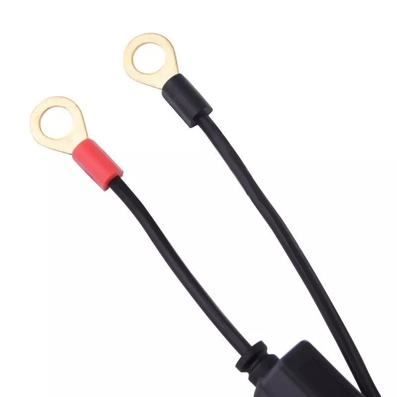 12V Motorcycle Battery Charger Terminal To SAE Quick Disconnect Cable  Output Connector