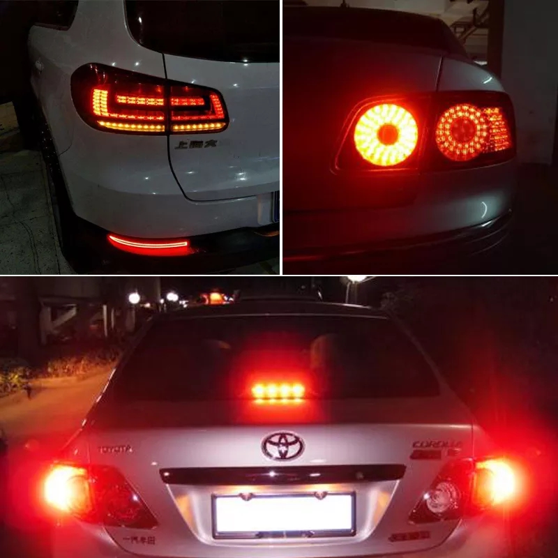 1 Pair S25 P21W 1157 Bay15d 1156 BA15S Car Motorcycle Turn Signal Reverse lamp Parking Brake Light