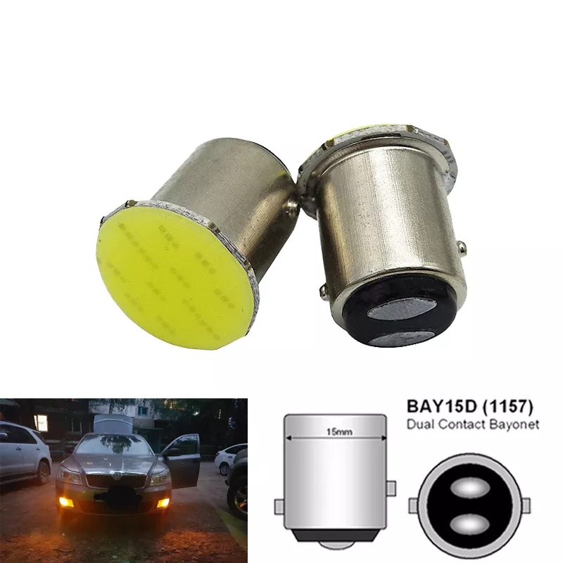 1 Pair S25 P21W 1157 Bay15d 1156 BA15S Car Motorcycle Turn Signal Reverse lamp Parking Brake Light