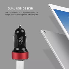 Universal 5V 3.1A USB Car Charger LCD Display 12-24V Cigarette Socket Lighter Auto Adapter