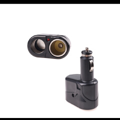New Universal Car Cigarette Lighter Splitter Plug Dual Car Charger