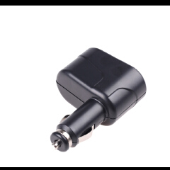 New Universal Car Cigarette Lighter Splitter Plug Dual Car Charger