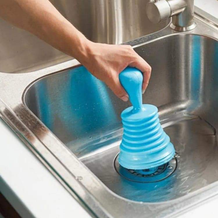 Sink unblocker/pump now available