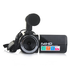 Digital camera LCD 24 million HD external microphone camera digital camera 18x zoom PC camera